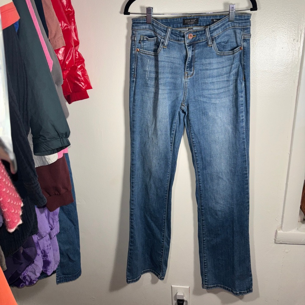 Judy Blue Boot Cut Jeans Womens Sz 11/30 Blue Bootcut Denim JB82350MD